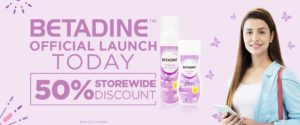 Betadine products in Pakistan