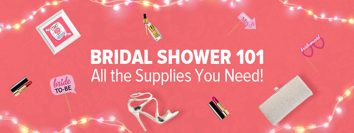  Bridal Shower 101: All the Supplies You Need!