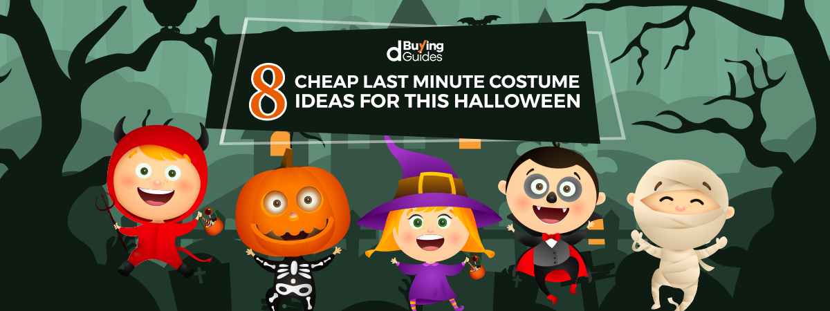  8 Cheap Last Minute Halloween Costume Ideas!