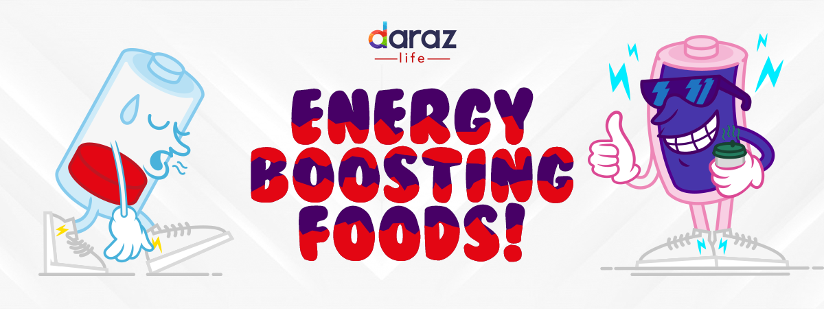  5 Snacks to Raise Those Drooping Energy Levels!