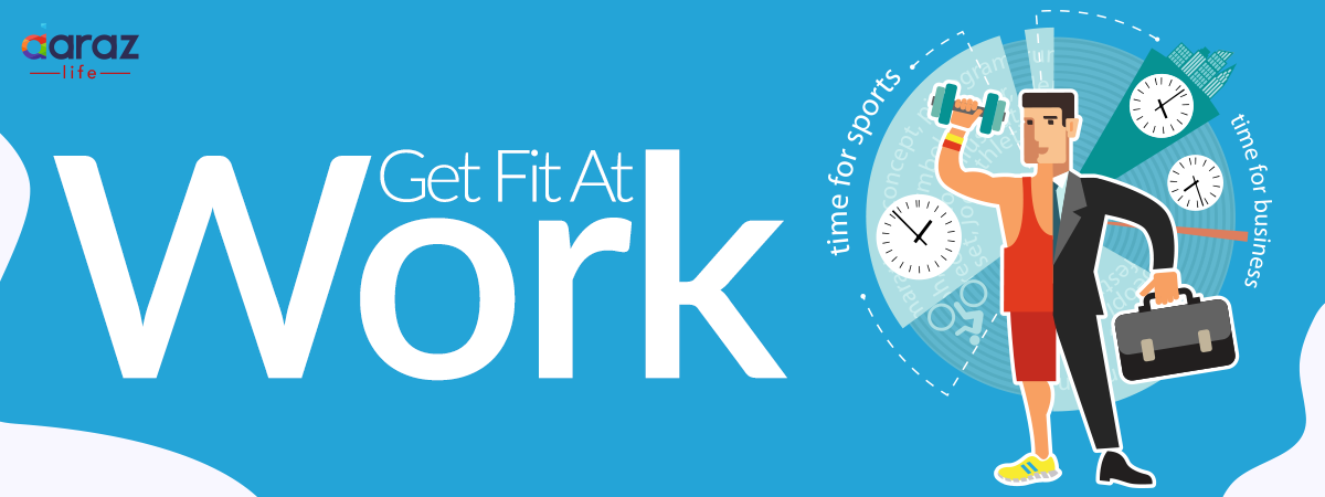  Get Fit at your Office Desk with these tips!