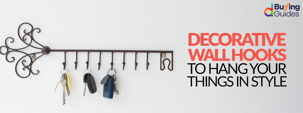  Decorative Wall Hooks to Hang Your Things in Style