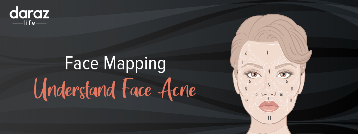  Face Mapping: Understand Where You Get Acne And Why?