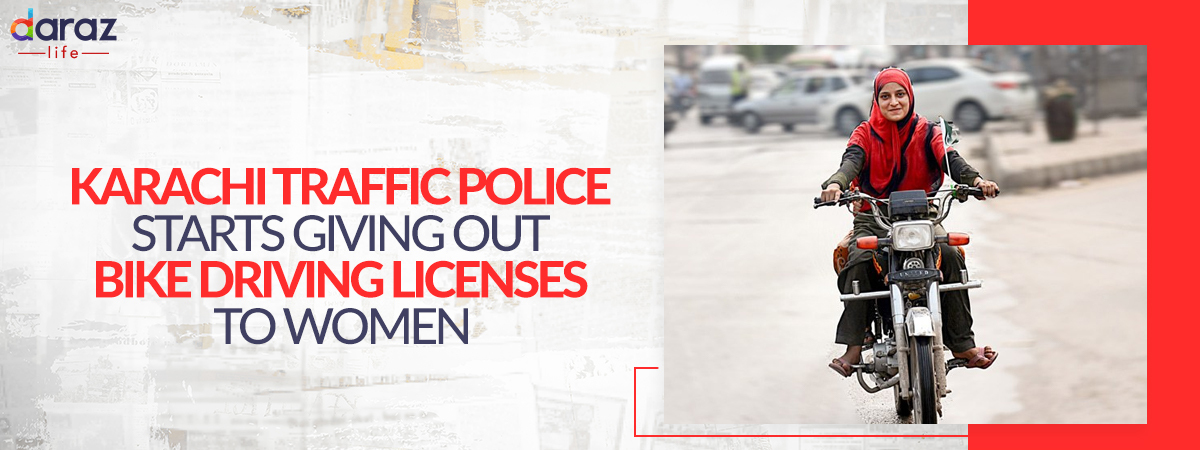  Karachi Traffic Police Starts Issuing Bike Driving Licenses to Women