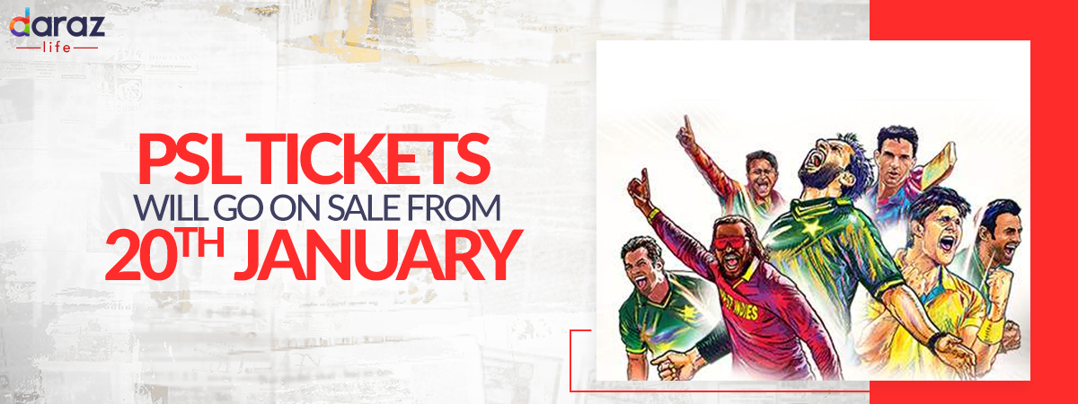  PSL Tickets Will Go On Sale From 20th January