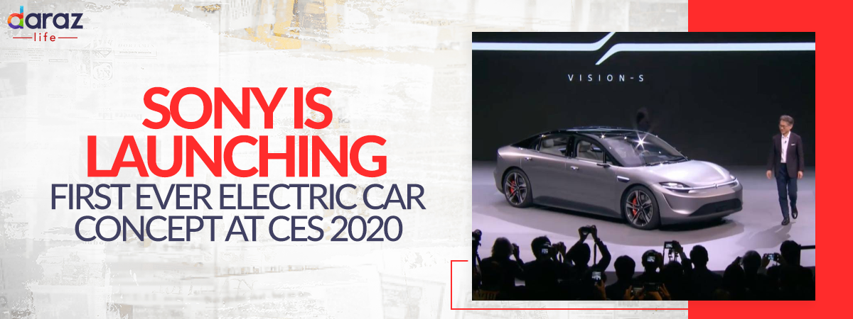  Sony is Launching First Ever Electric Car Concept at CES 2020