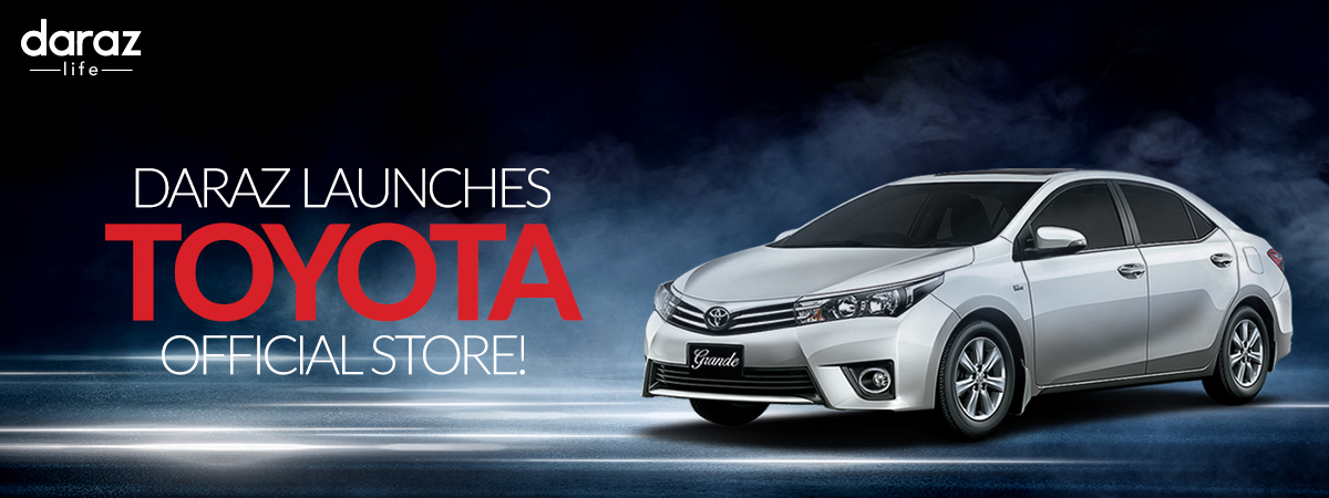  Now Get Your New Toyota Corolla in Pakistan at the Best Price Online from Daraz!