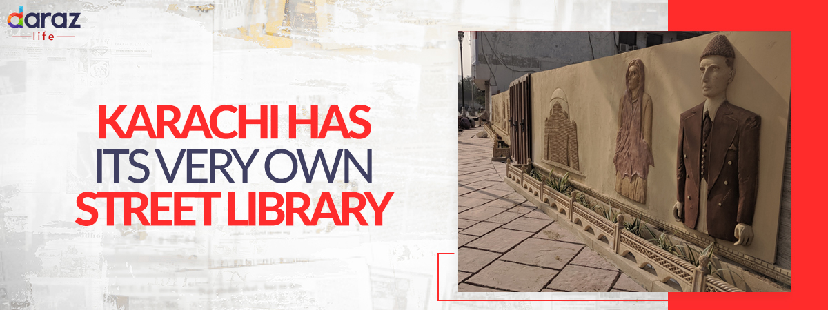  Karachi Has its Very Own Street Library
