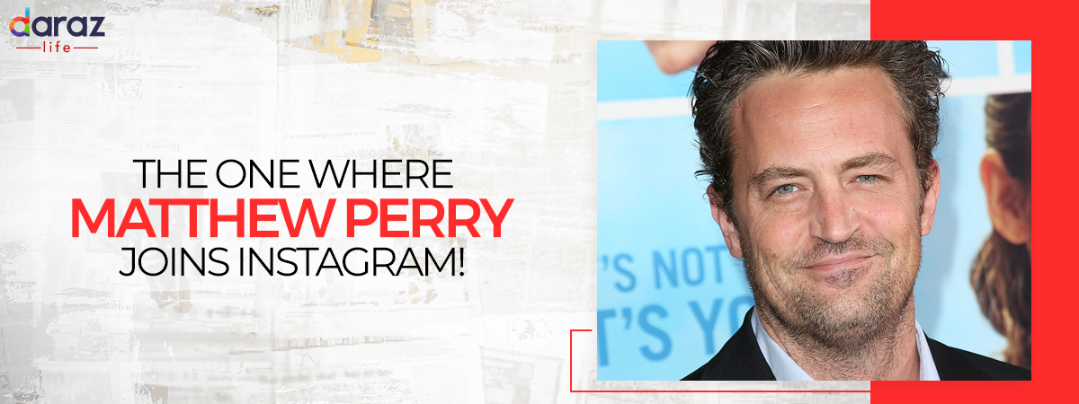  The One Where Matthew Perry, or Chandler Bing, Joins Instagram