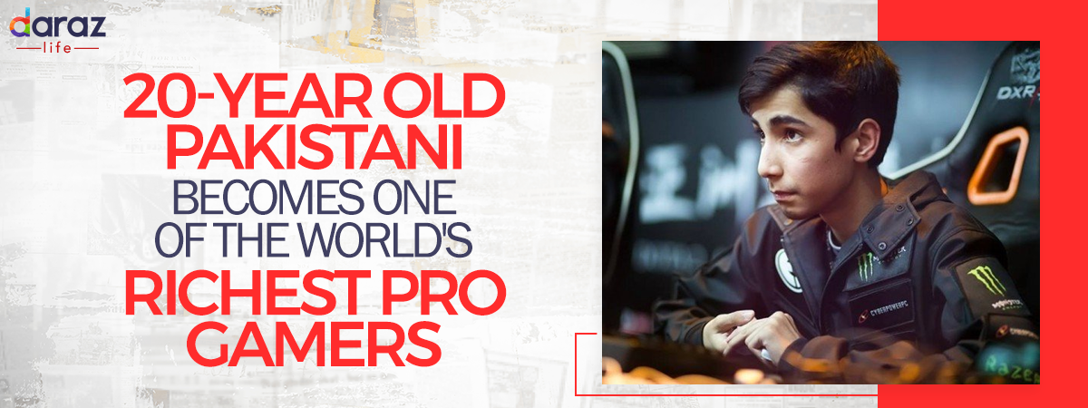  A 20 Year Old Pakistani Becomes One of the Richest Pro Gamers in the World