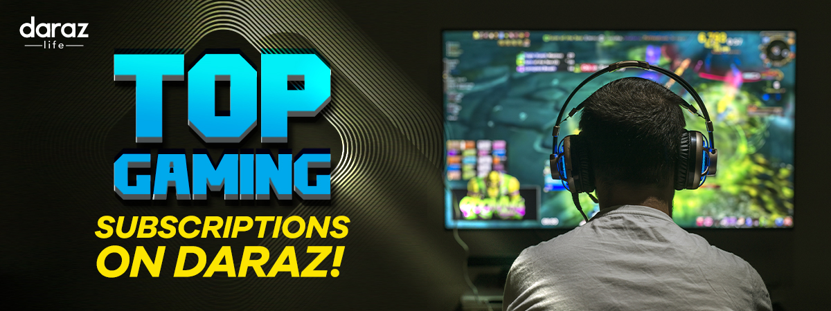  Gaming Subscriptions and Gift Cards to Buy on Daraz!