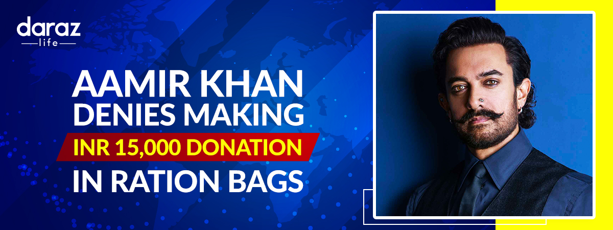  Aamir Khan Denies Making INR 15,000 Donation in Ration Bags