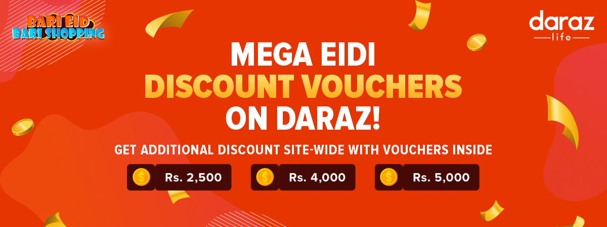  Make Your Eid Shopping Count With Mega Eidi Discount Vouchers on Daraz!