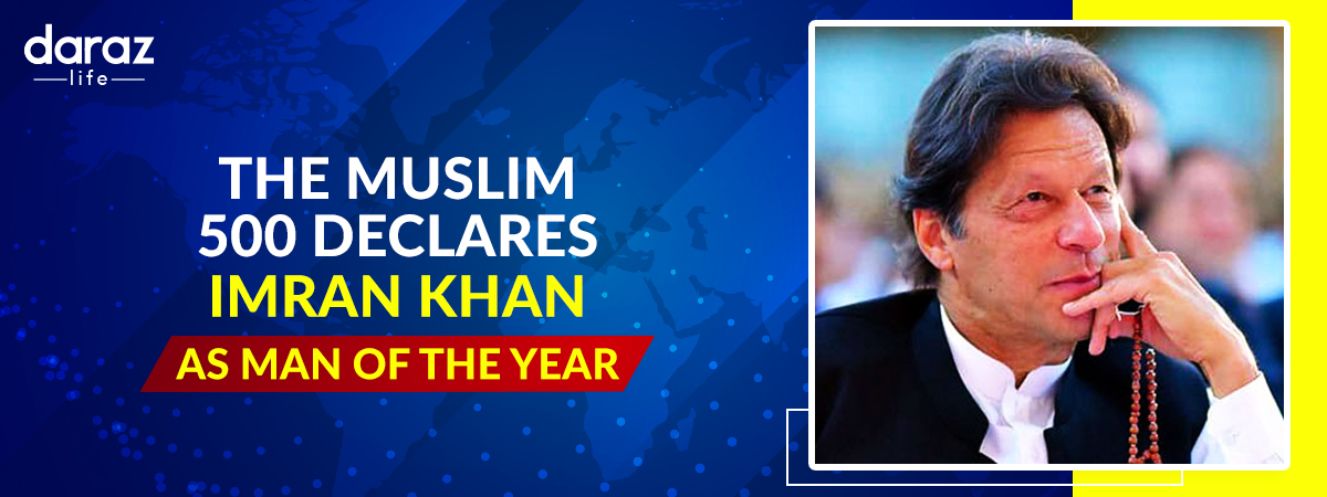  Imran Khan Declared “Man of the Year” by The Muslim 500.