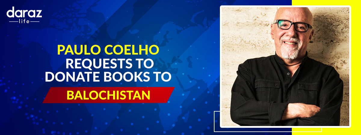  Paulo Coelho Requests to Donate Books to Balochistan