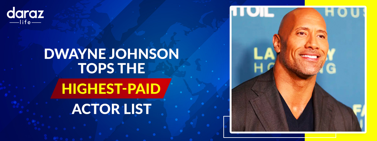  Dwayne Johnson, “The Rock” Tops the List of Highest Paid Actors Again