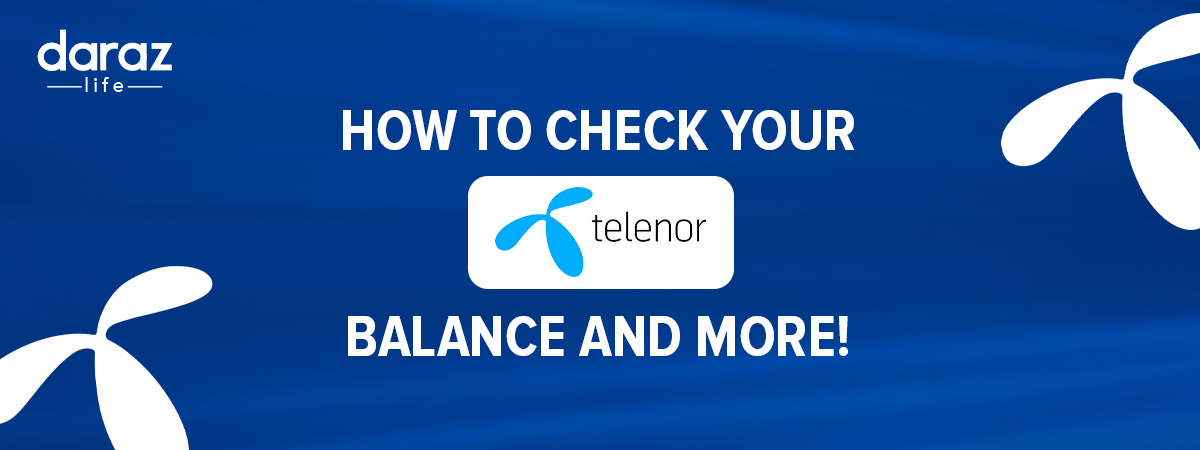 Telenor Balance Check Codes
