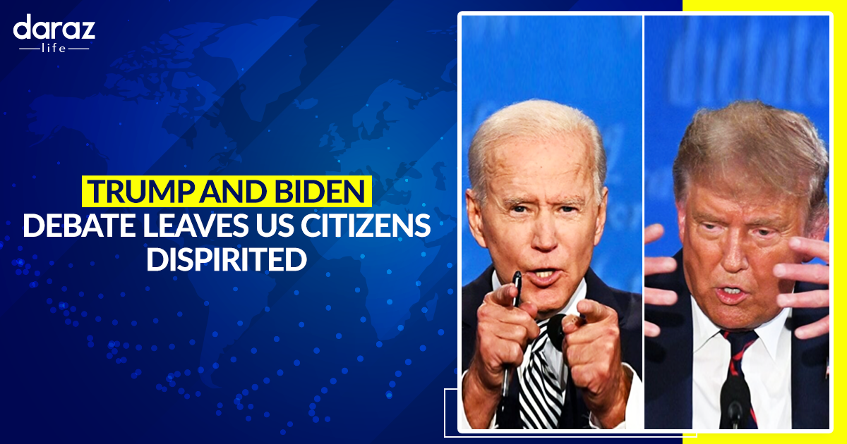  Donald Trump and Joe Bidens Debate Leaves US Citizen Dispirited