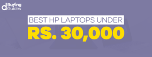 HP laptops under 30000