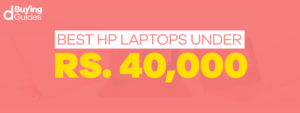 HP laptops under 40000