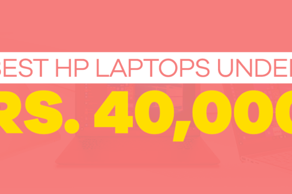 HP laptops under 40000