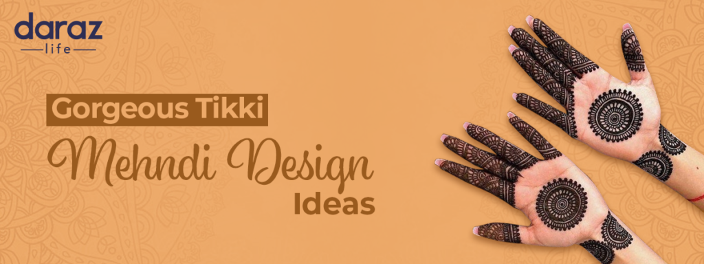tikki mehndi design ideas