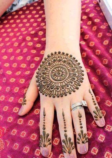 Simple and New Designs of Mehndi for Beginners - 2023 - Tikli
