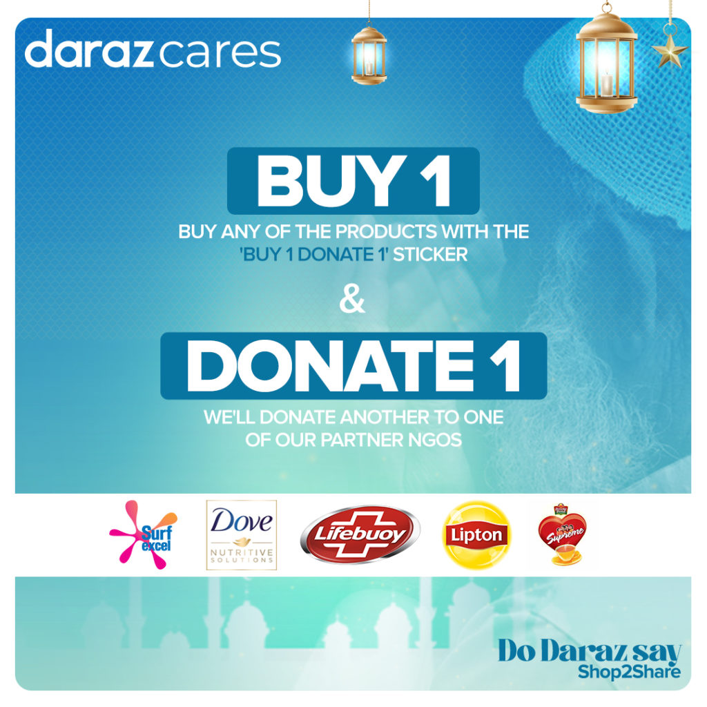 Buy 1, Donate 1 with Daraz in Ramadan 2021 - Daraz Life