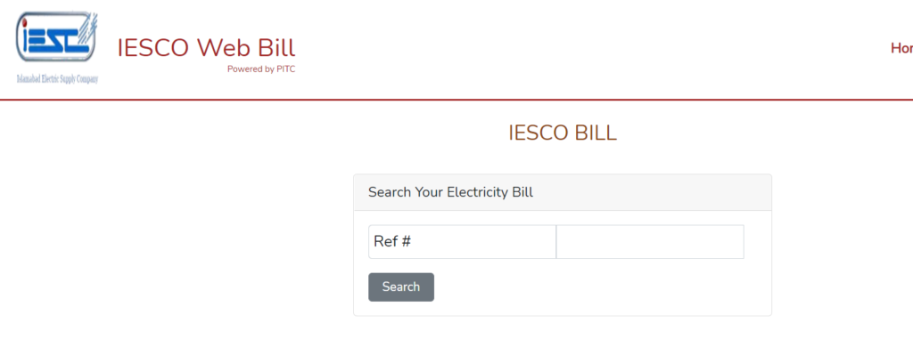 IESCO Duplicate Bill 2021
