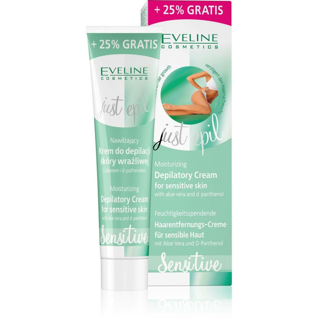 eveline hair depilatory cream for sensitive skin