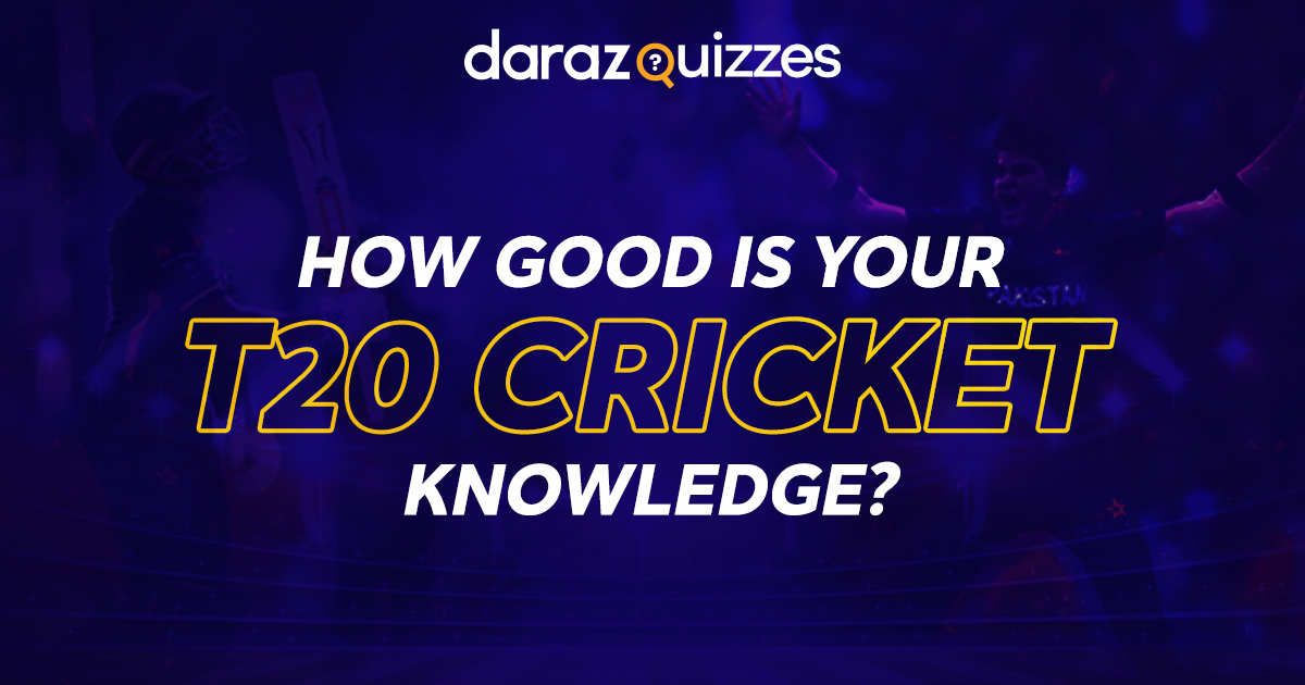 Play and Win Rs.1000 Voucher While Watching T20 on Daraz!