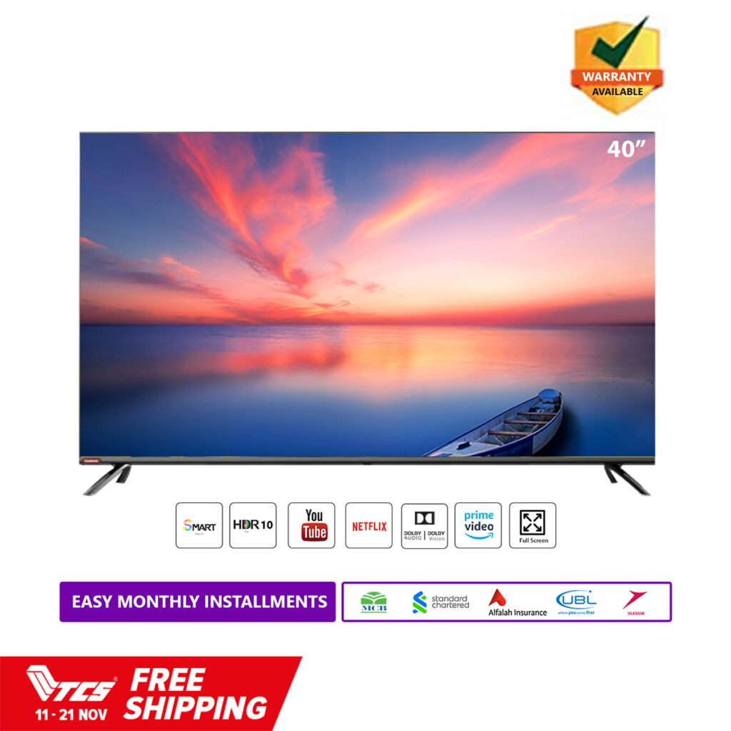 Smart LED TVs in Pakistan under 100000
 Smart LED TV by Changhong Ruba 