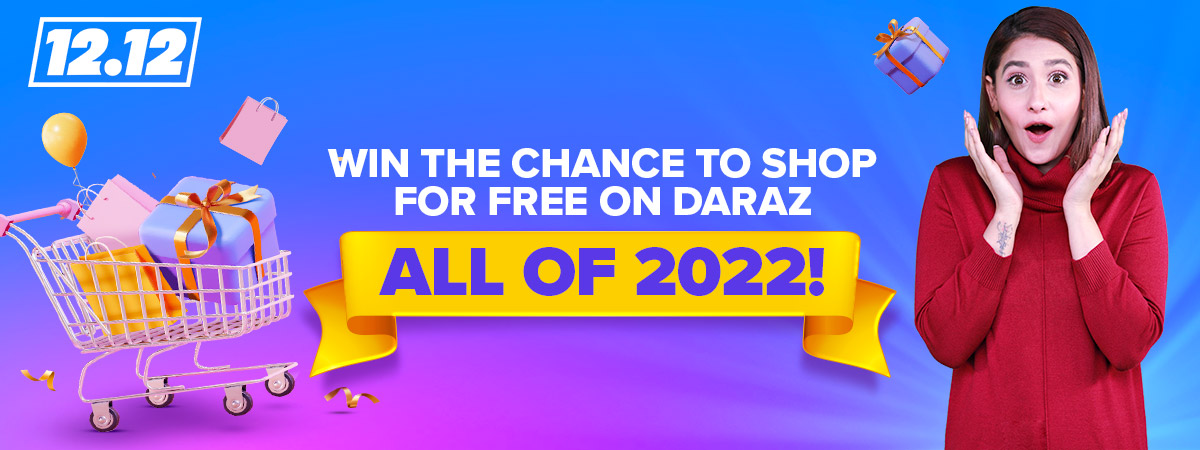  Win the Chance to Shop for FREE on Daraz in 2022!