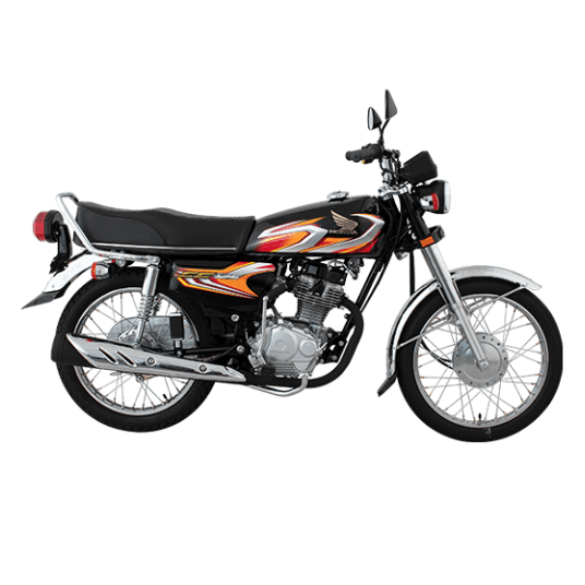 Honda-cg-125-2022-model-black