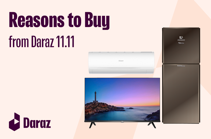  Reasons to Buy from Daraz 11.11 sale