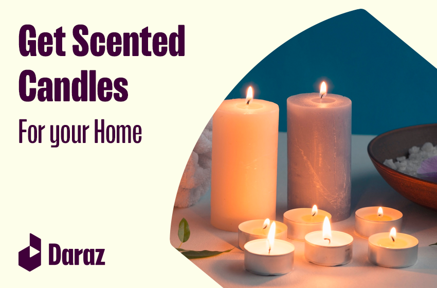  Get Scented Candles for Every Purpose on Daraz 11.11 Sales