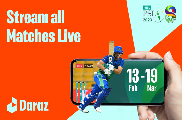 Watch Live PSL 2023 Live Streaming in Pakistan Daraz Blog