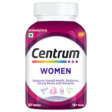 Centrum Silver Women 50+ Multi-Vitamins - 275 Tabs (Purple)