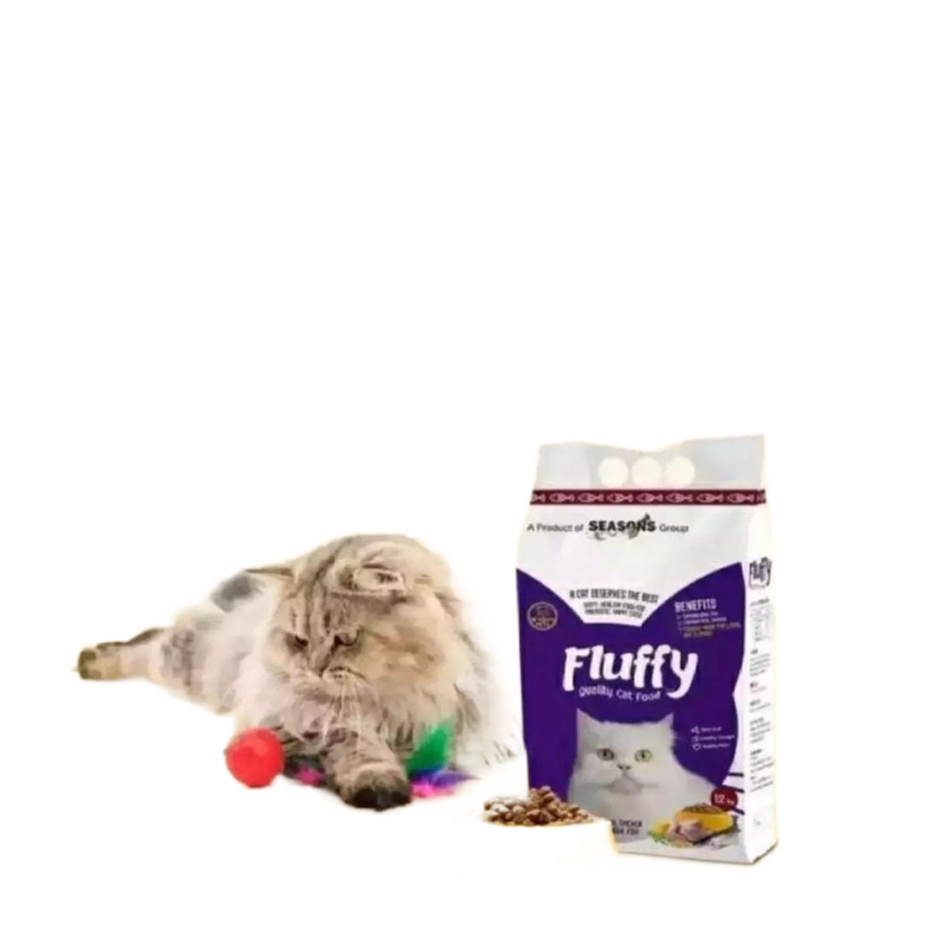 Fluffy Cat Food