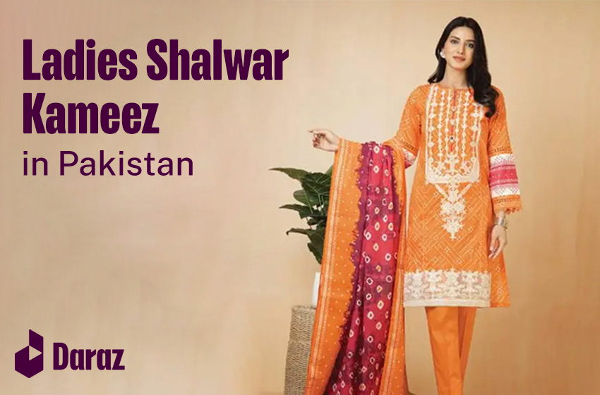 5 Stylish Ladies Shalwar Kameez with Prices in Pakistan