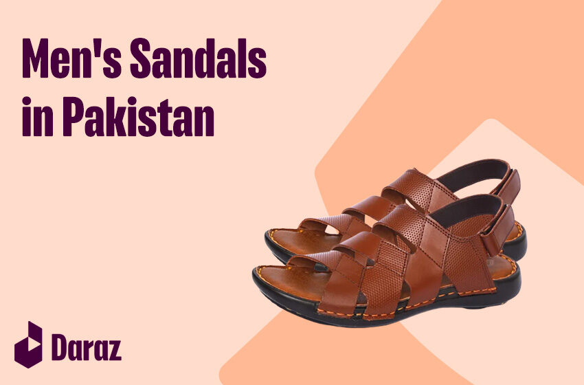 6 Hot Selling and Stylish Men's Sandal Prices in Pakistan Daraz Blog