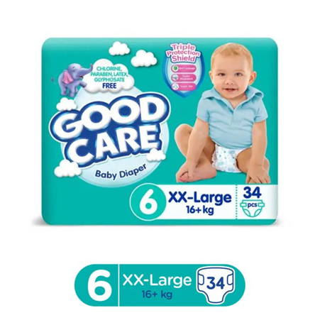 10. Good Care Baby Diapers Twin Pack