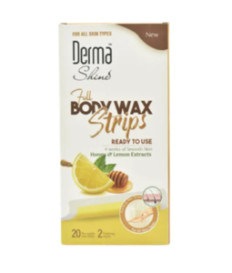 6. Derma Shine Wax Strips
