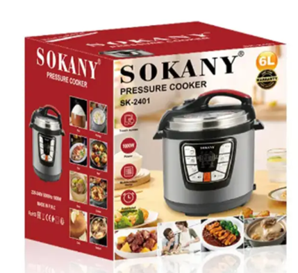 5. Sokany 2401 High-Quality Household Electric Pressure Cooker