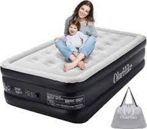3. OlarHike Inflatable Twin Air Mattress with Built-in Pump