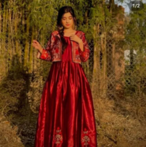 10. Kashmiri Style Dress