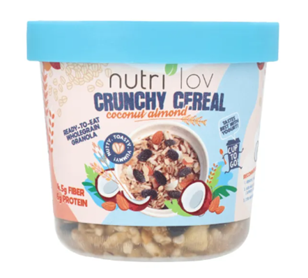 4. Nutrilov Crunchy Cereal Coconut Almond 
