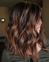 Brown Base with Caramel Highlights