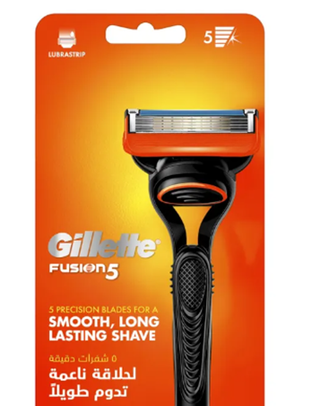 10. Gillette Fusion Manual System Shaving Razor