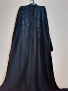 7. Abayas with Embroidery